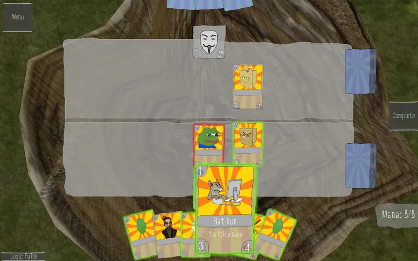 Скриншот 4 к игре Bitardia Cards: Memes of 2ch