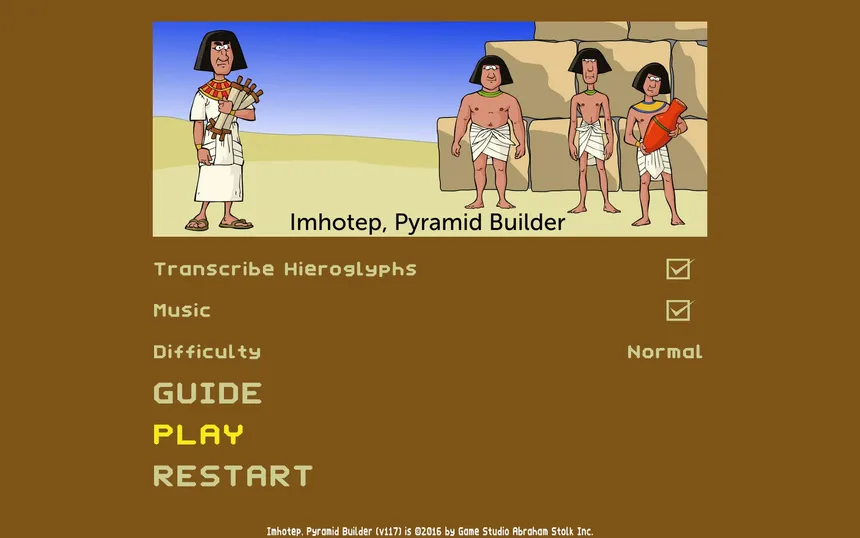 Скриншот 5 к игре Imhotep, Pyramid Builder