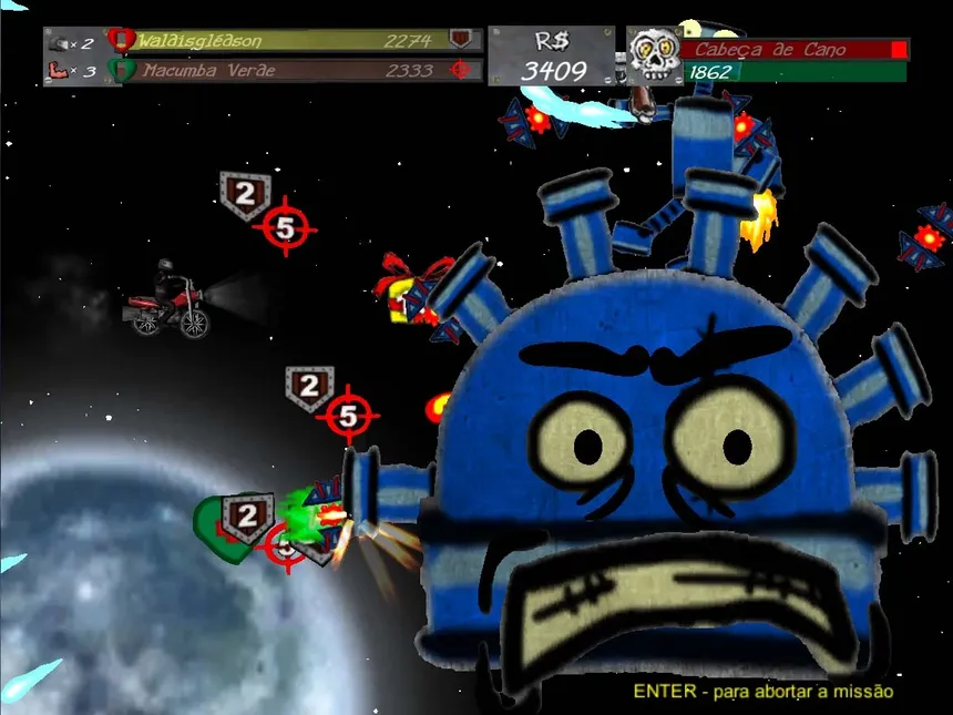 Скриншот 3 к игре A grande bagunça espacial - The big space mess