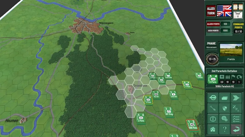 Скриншот 1 к игре Assault on Arnhem
