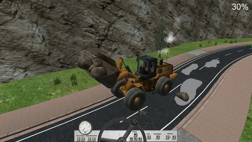 Скриншот 6 к игре Roadworks Simulator