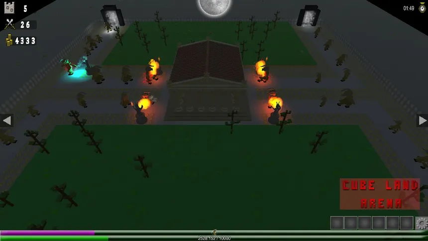 Скриншот 2 к игре Cube Land Arena