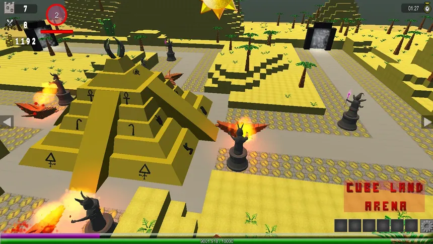 Скриншот 5 к игре Cube Land Arena