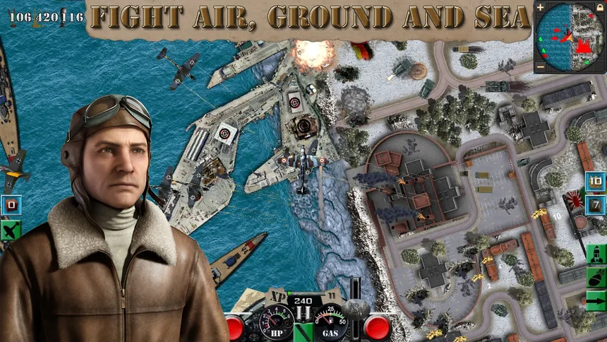 Скриншот 2 к игре War Birds: WW2 Air strike 1942