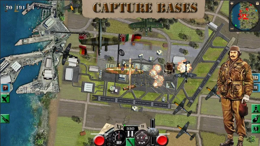 Скриншот 3 к игре War Birds: WW2 Air strike 1942