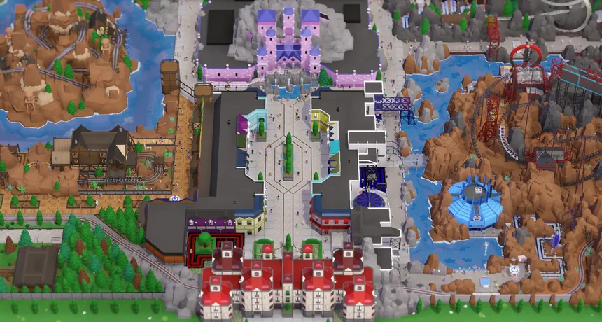Скриншот 1 к игре Parkitect