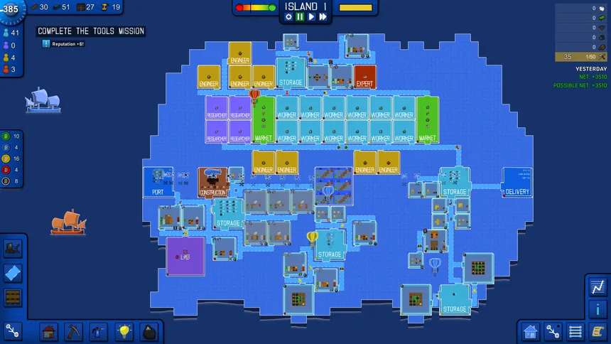 Скриншот 1 к игре Blueprint Tycoon
