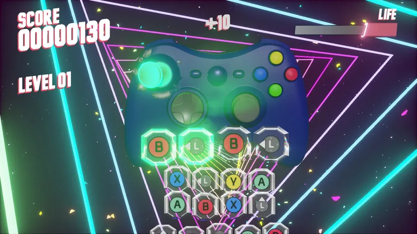 Скриншот 1 к игре Button Frenzy