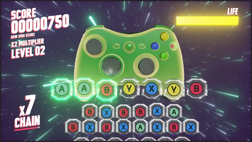 Скриншот 2 к игре Button Frenzy