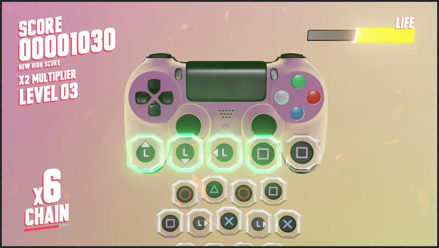 Скриншот 3 к игре Button Frenzy