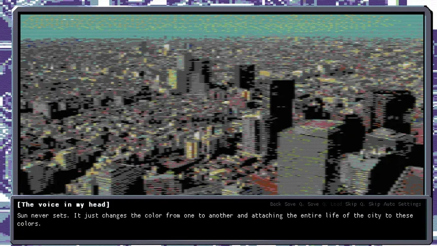 Скриншот 2 к игре Cyber City 2157: The Visual Novel