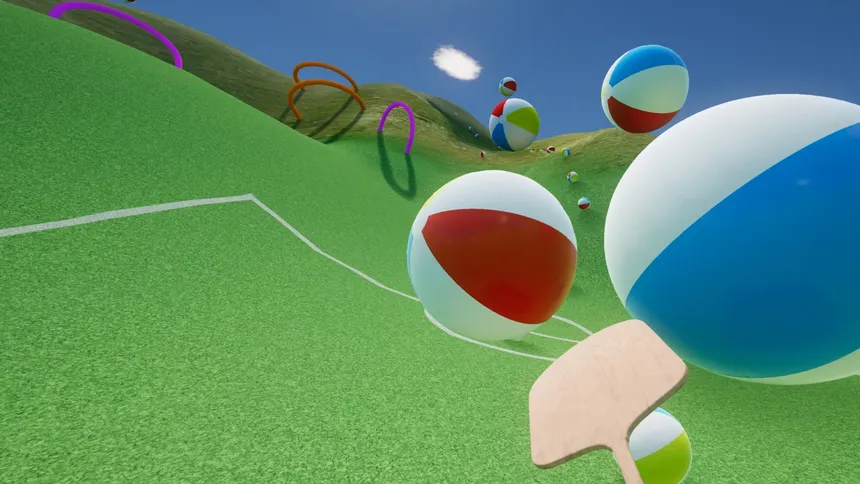 Скриншот 2 к игре Beach Ball Valley