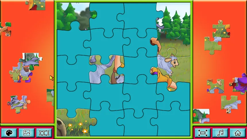Скриншот 2 к игре Pixel Puzzles Junior Jigsaw