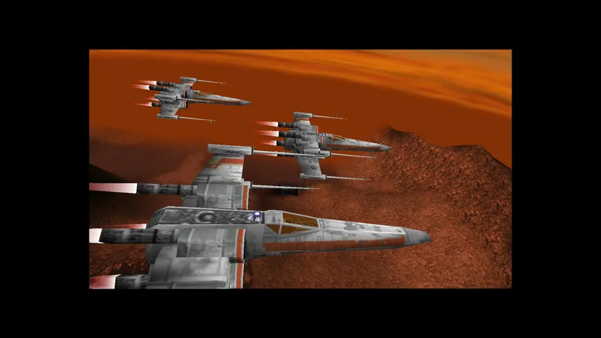 Скриншот 1 к игре STAR WARS: Rogue Squadron 3D