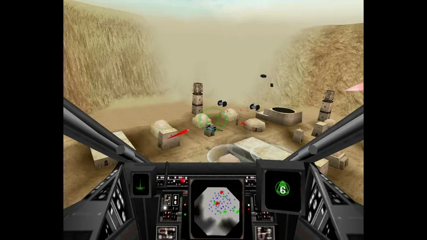 Скриншот 2 к игре STAR WARS: Rogue Squadron 3D