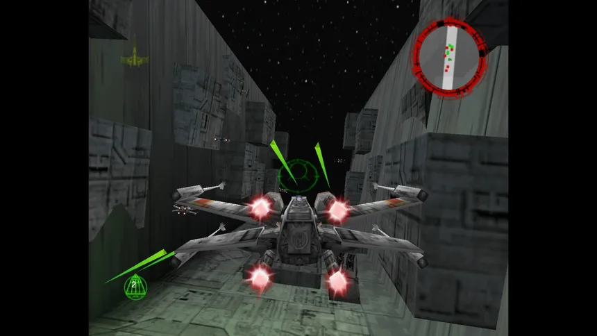 Скриншот 3 к игре STAR WARS: Rogue Squadron 3D