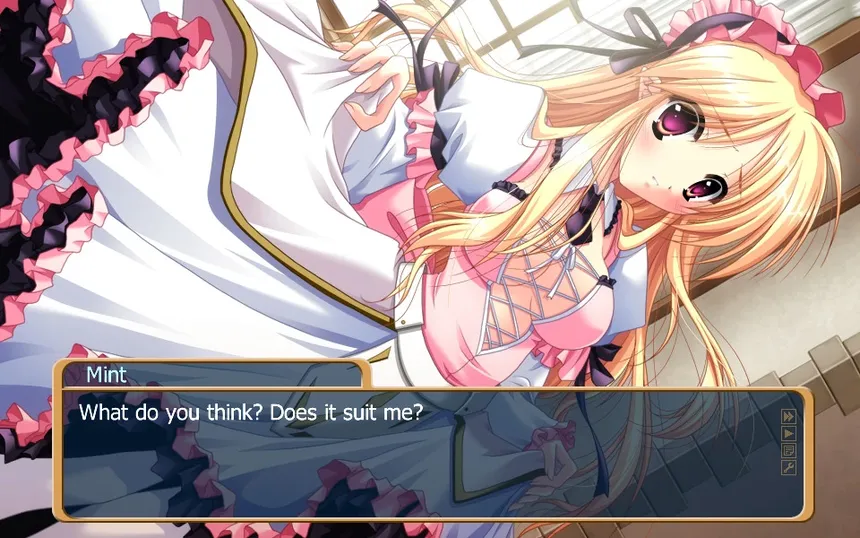 Скриншот 6 к игре A dragon girl looks up at the endless sky