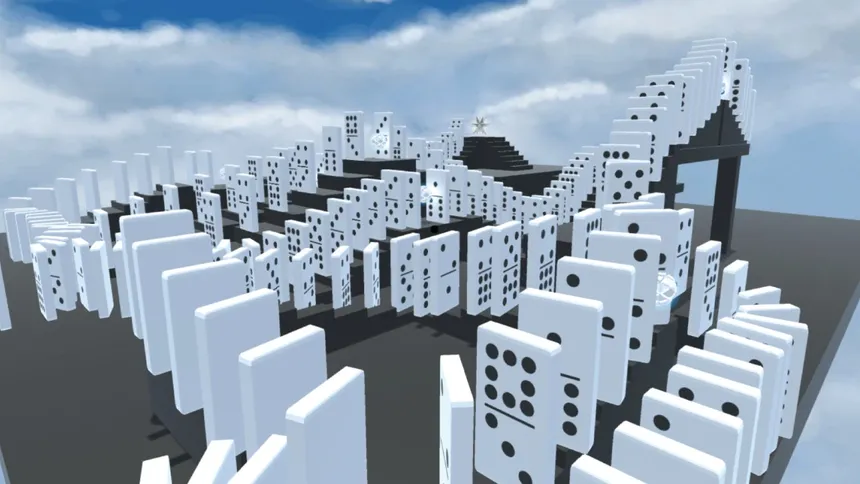 Скриншот 3 к игре Domino Sky