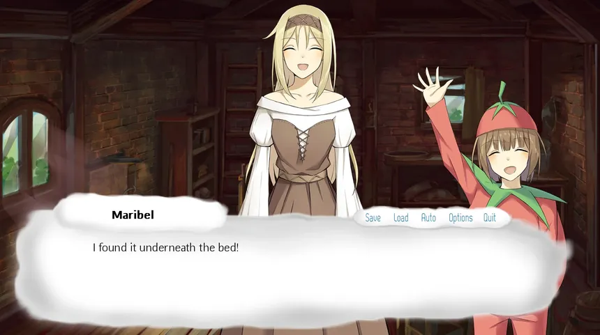 Скриншот 1 к игре Forgotten, Not Lost - A Kinetic Novel