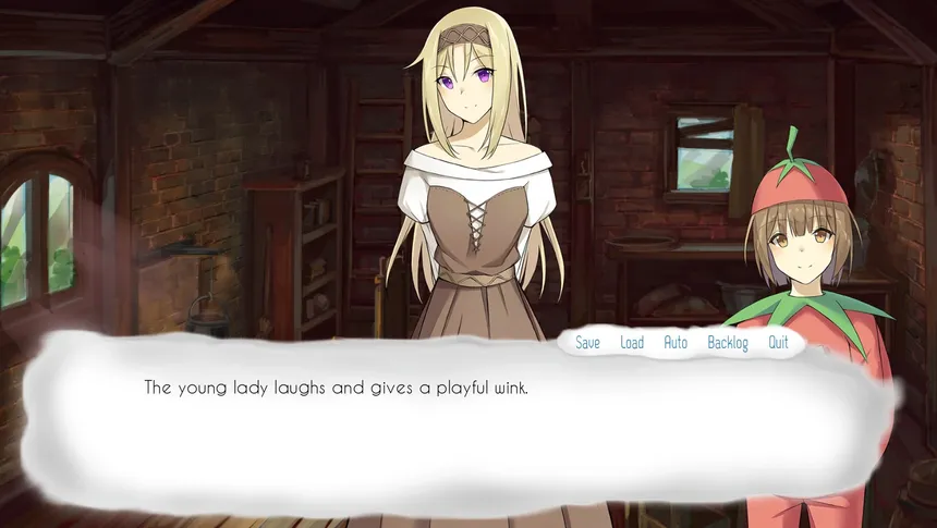 Скриншот 2 к игре Forgotten, Not Lost - A Kinetic Novel