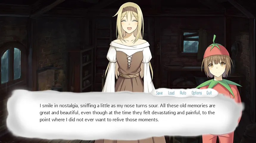 Скриншот 5 к игре Forgotten, Not Lost - A Kinetic Novel
