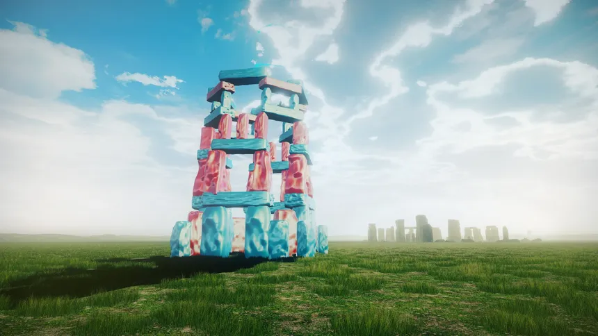 Скриншот 3 к игре Stonehenge VR SANDBOX