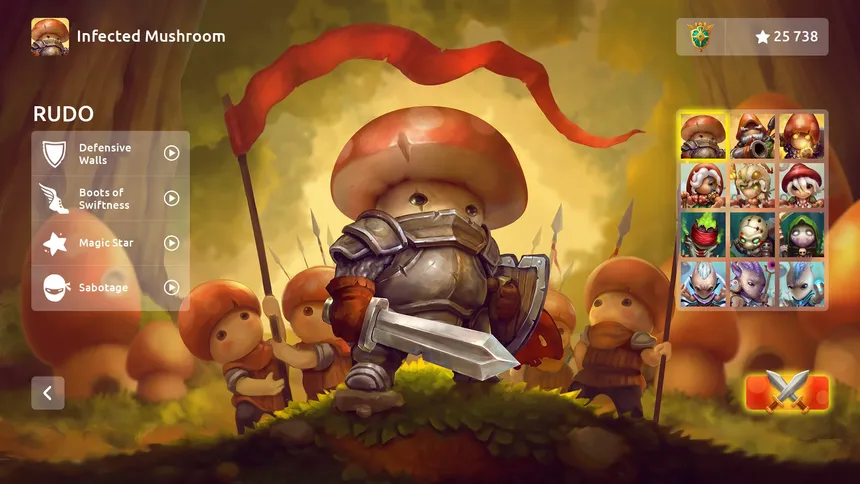 Скриншот 3 к игре Mushroom Wars 2