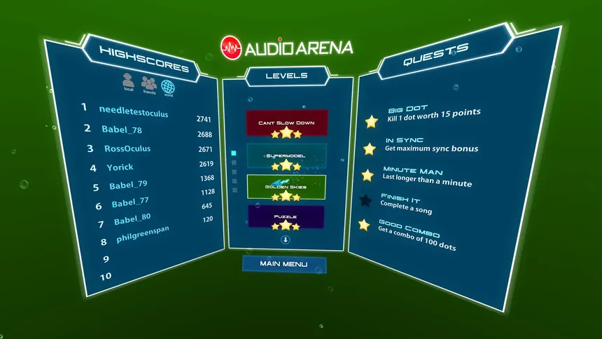 Скриншот 5 к игре Audio Arena