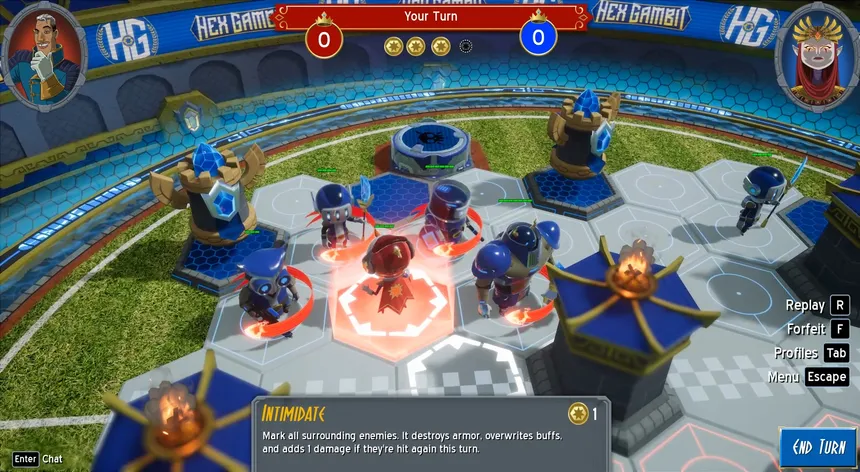 Скриншот 4 к игре Hex Gambit