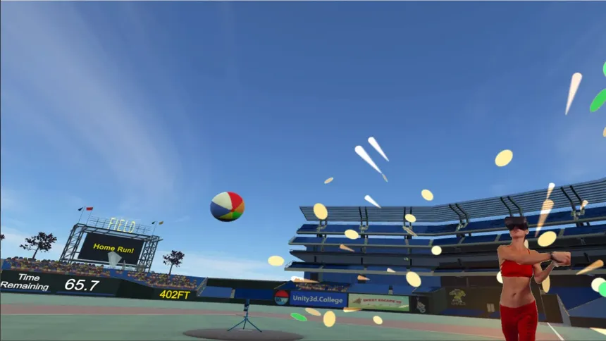 Скриншот 7 к игре VR Baseball - Home Run Competition