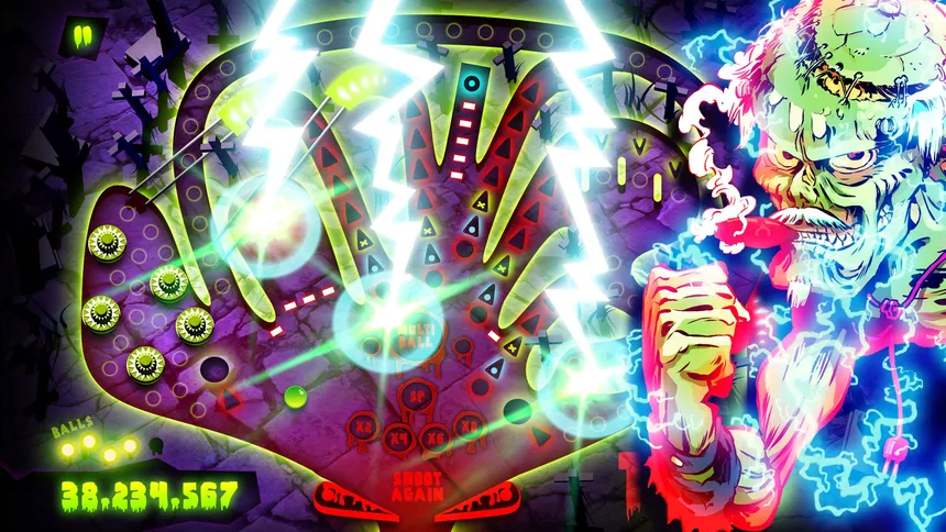 Скриншот 3 к игре Zombie Pinball