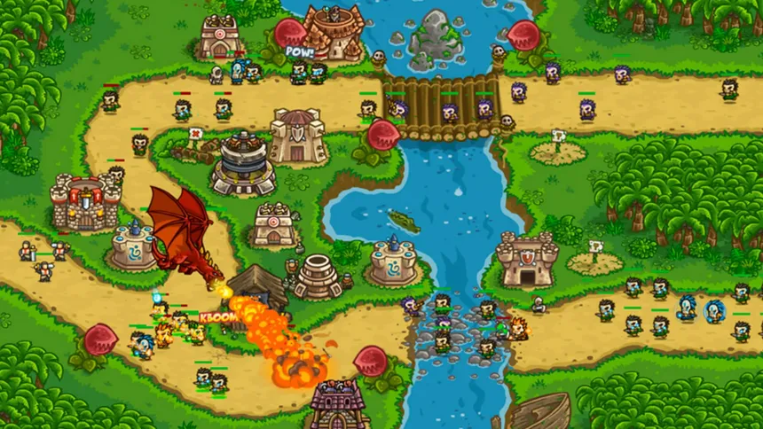 Скриншот 2 к игре Kingdom Rush Frontiers - Tower Defense