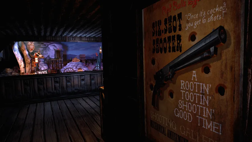 Скриншот 2 к игре Ghost Town Mine Ride & Shootin' Gallery