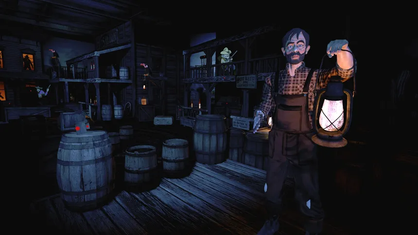 Скриншот 3 к игре Ghost Town Mine Ride & Shootin' Gallery