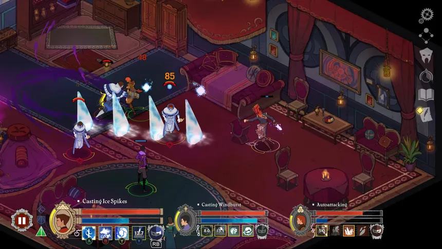 Скриншот 3 к игре Masquerada: Songs and Shadows