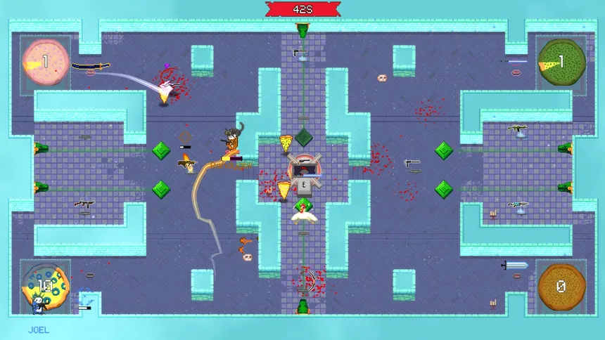 Скриншот 3 к игре Battlesloths 2025: The Great Pizza Wars
