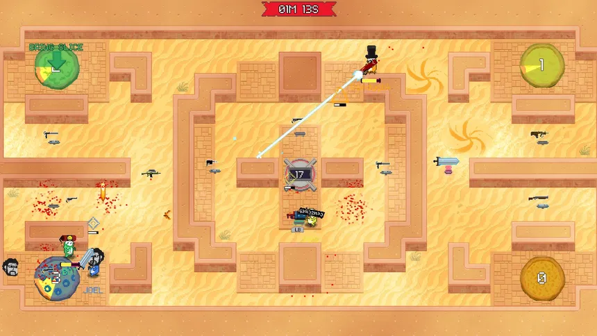 Скриншот 4 к игре Battlesloths 2025: The Great Pizza Wars