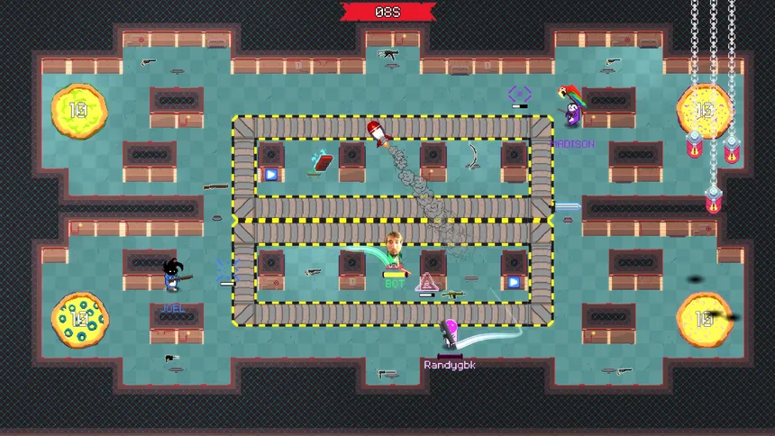 Скриншот 6 к игре Battlesloths 2025: The Great Pizza Wars