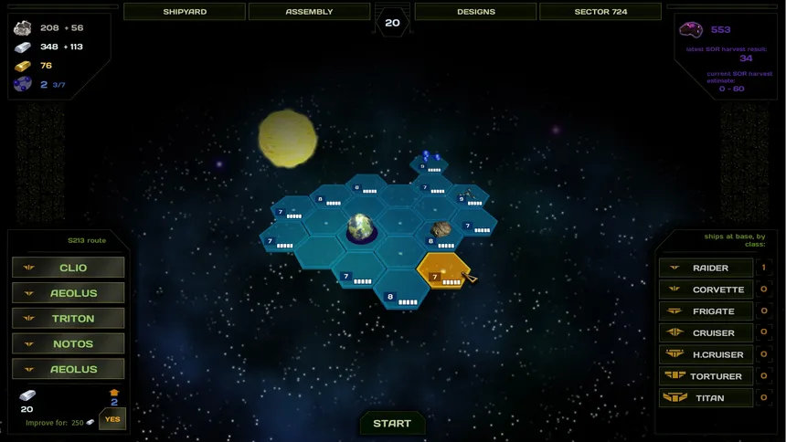 Скриншот 1 к игре Sector 724