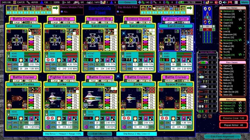 Скриншот 7 к игре Star Fleet Armada Rogue Adventures