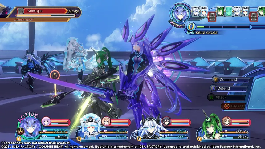 Скриншот 1 к игре Megadimension Neptunia VII