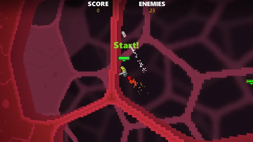 Скриншот 1 к игре Rocket Riot
