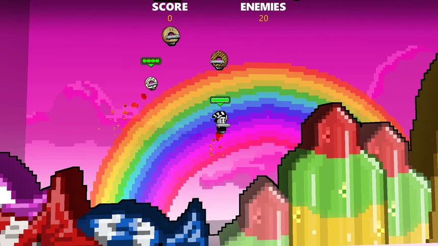 Скриншот 7 к игре Rocket Riot