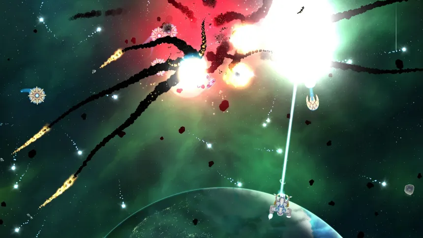 Скриншот 2 к игре Xenoraid: The First Space War