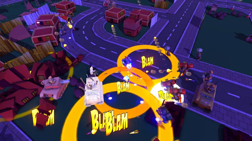 Скриншот 4 к игре Blamdown: Udder Fury
