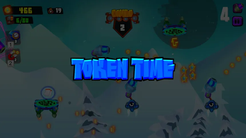 Скриншот 1 к игре Galaxy Cannon Rider