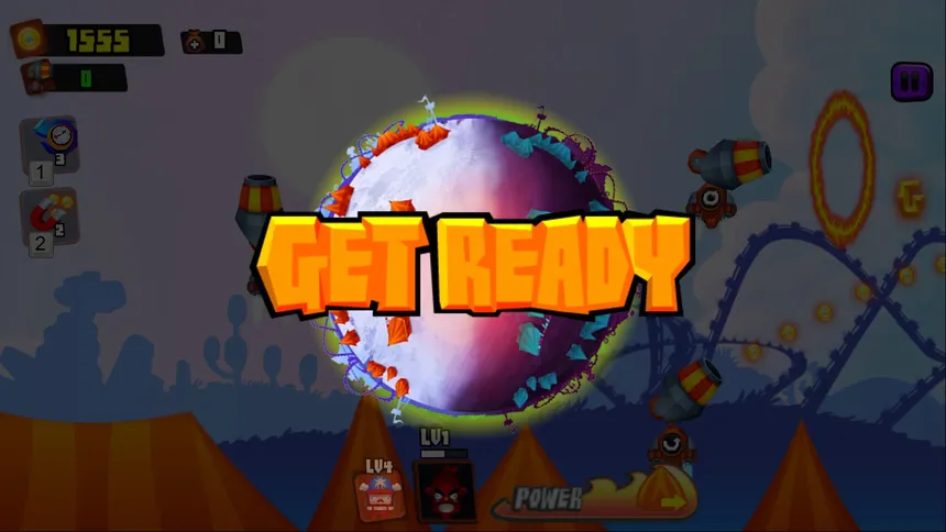 Скриншот 5 к игре Galaxy Cannon Rider