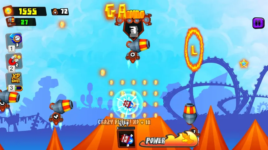 Скриншот 6 к игре Galaxy Cannon Rider