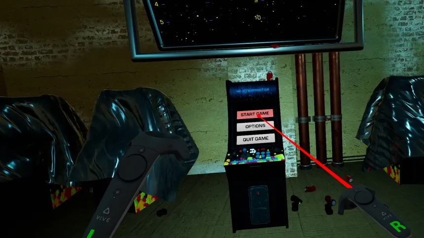 Скриншот 1 к игре VR-Xterminator