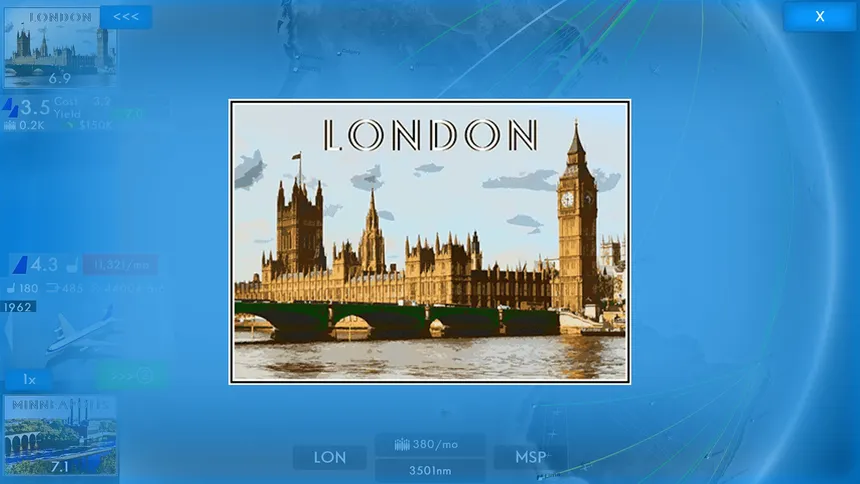 Скриншот 3 к игре Airline Director 2 - Tycoon Game